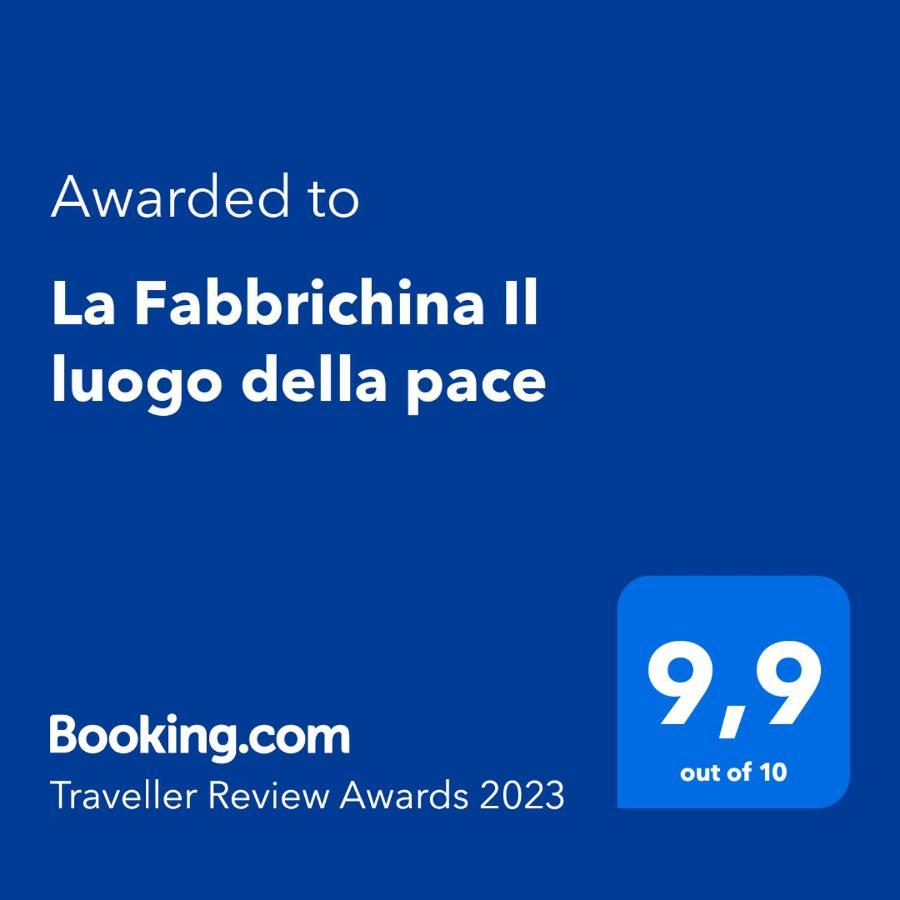 La Fabbrichina Il Luogo Della Pace Lägenhet Camporbiano Exteriör bild